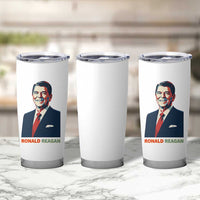 Ronald Regan Tumbler Cup American Flag US President