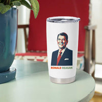 Ronald Regan Tumbler Cup American Flag US President