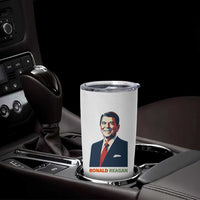 Ronald Regan Tumbler Cup American Flag US President