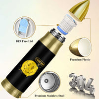 I Hate You Bullet Tumbler Vintage Yellow Happy Smile Face