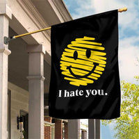 I Hate You Smile Face Meme Garden Flag Viral Sarcastic Humor