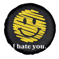 I Hate You Smile Face Meme Spare Tire Cover Viral Sarcastic Humor
