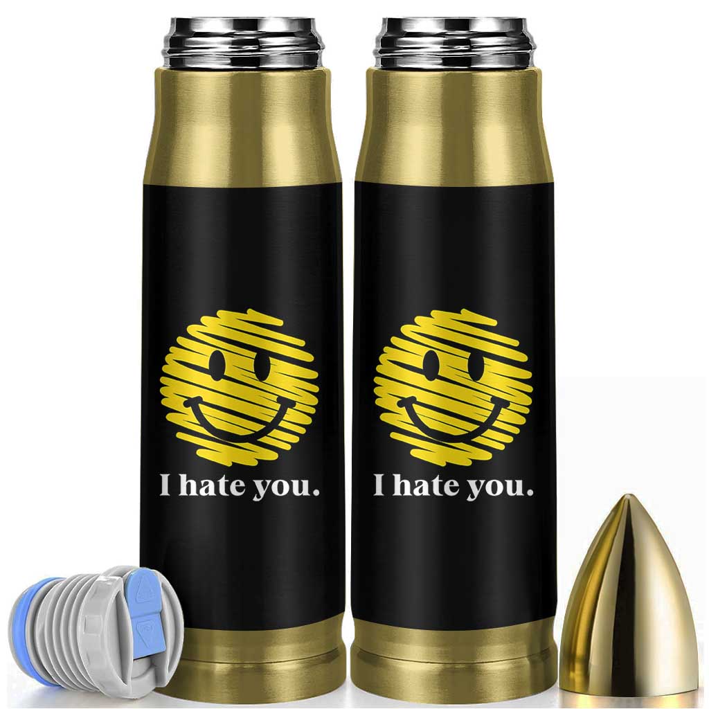 I Hate You Smile Face Meme Bullet Tumbler Viral Sarcastic Humor