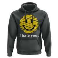 I Hate You Smile Face Meme Hoodie Viral Sarcastic Humor