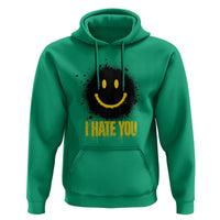 I Hate You Hoodie Funny Smile Face Emoticon Meme