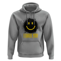 I Hate You Hoodie Funny Smile Face Emoticon Meme