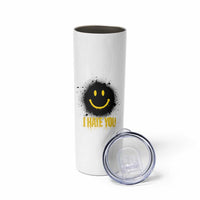 I Hate You Skinny Tumbler Funny Smile Face Emoticon Meme