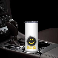 I Hate You Skinny Tumbler Funny Smile Face Emoticon Meme