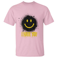 I Hate You T Shirt Funny Smile Face Emoticon Meme