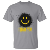 I Hate You T Shirt Funny Smile Face Emoticon Meme