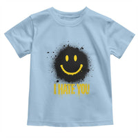 I Hate You Toddler T Shirt Funny Smile Face Emoticon Meme