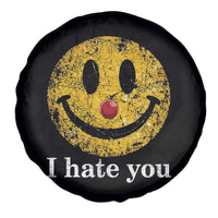 I Hate You Smile Face Meme Spare Tire Cover Funny Sarcastic Joke Meme