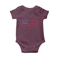 Heated All The Time Rivalry Occasionally Baby Onesie Funny Quote Humor