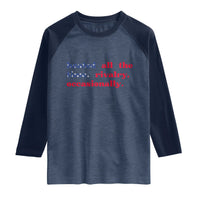 Heated All The Time Rivalry Occasionally Raglan Shirt Funny Quote Humor