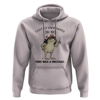 I Cut My Own Bangs Hoodie Funny Frog Meme