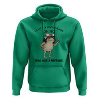 I Cut My Own Bangs Hoodie Funny Frog Meme