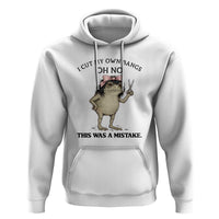 I Cut My Own Bangs Hoodie Funny Frog Meme
