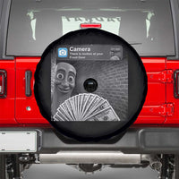 There is Motion at Your Front Door Spare Tire Cover Tung Tung Tung Sahur Italian Brainrot Meme