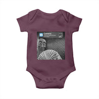 There is Motion at Your Front Door Baby Onesie Tung Tung Tung Sahur Italian Brainrot Meme