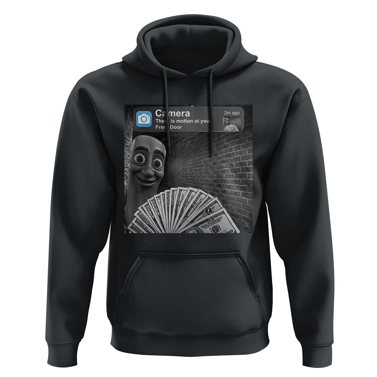 There is Motion at Your Front Door Hoodie Tung Tung Tung Sahur Italian Brainrot Meme