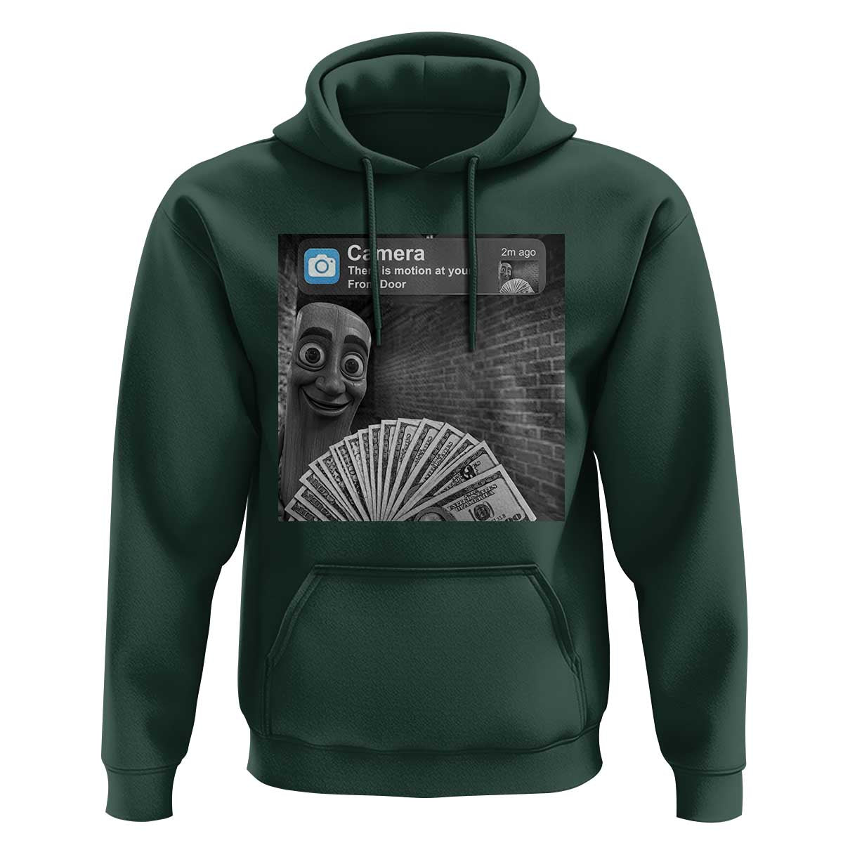 There is Motion at Your Front Door Hoodie Tung Tung Tung Sahur Italian Brainrot Meme