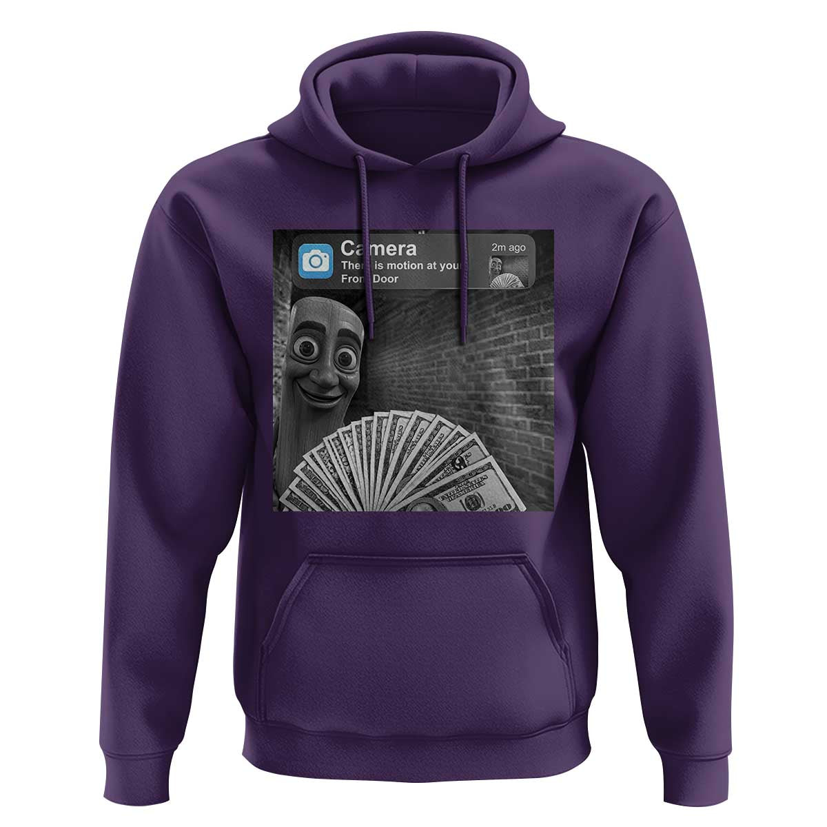 There is Motion at Your Front Door Hoodie Tung Tung Tung Sahur Italian Brainrot Meme
