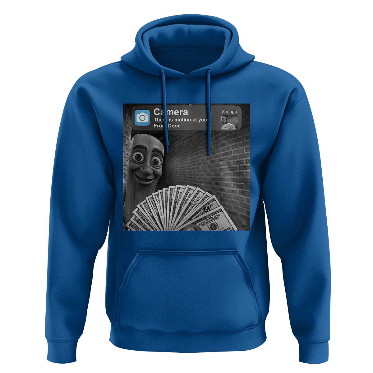 There is Motion at Your Front Door Hoodie Tung Tung Tung Sahur Italian Brainrot Meme