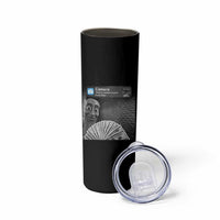 There is Motion at Your Front Door Skinny Tumbler Tung Tung Tung Sahur Italian Brainrot Meme