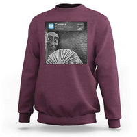 There is Motion at Your Front Door Sweatshirt Tung Tung Tung Sahur Italian Brainrot Meme