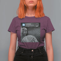 There is Motion at Your Front Door T Shirt For Women Tung Tung Tung Sahur Italian Brainrot Meme