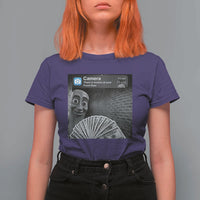 There is Motion at Your Front Door T Shirt For Women Tung Tung Tung Sahur Italian Brainrot Meme