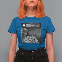 There is Motion at Your Front Door T Shirt For Women Tung Tung Tung Sahur Italian Brainrot Meme