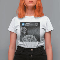There is Motion at Your Front Door T Shirt For Women Tung Tung Tung Sahur Italian Brainrot Meme