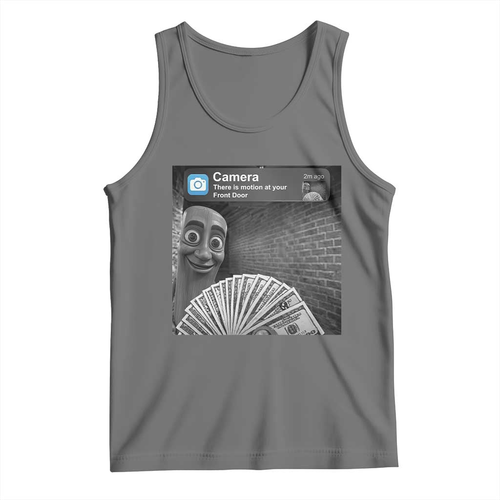 There is Motion at Your Front Door Tank Top Tung Tung Tung Sahur Italian Brainrot Meme