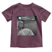 There is Motion at Your Front Door Toddler T Shirt Tung Tung Tung Sahur Italian Brainrot Meme