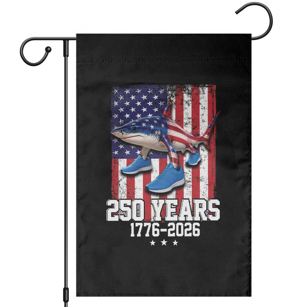 250th America Anniversary Garden Flag Tralalero Tralala Italian Brainrot 4th of July Meme