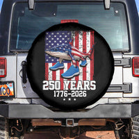 250th America Anniversary Spare Tire Cover Tralalero Tralala Italian Brainrot 4th of July Meme