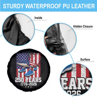 250th America Anniversary Spare Tire Cover Tralalero Tralala Italian Brainrot 4th of July Meme