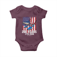 250th America Anniversary Baby Onesie Tralalero Tralala Italian Brainrot 4th of July Meme
