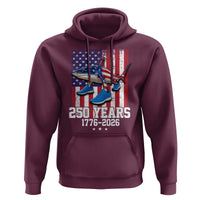 250th America Anniversary Hoodie Tralalero Tralala Italian Brainrot 4th of July Meme