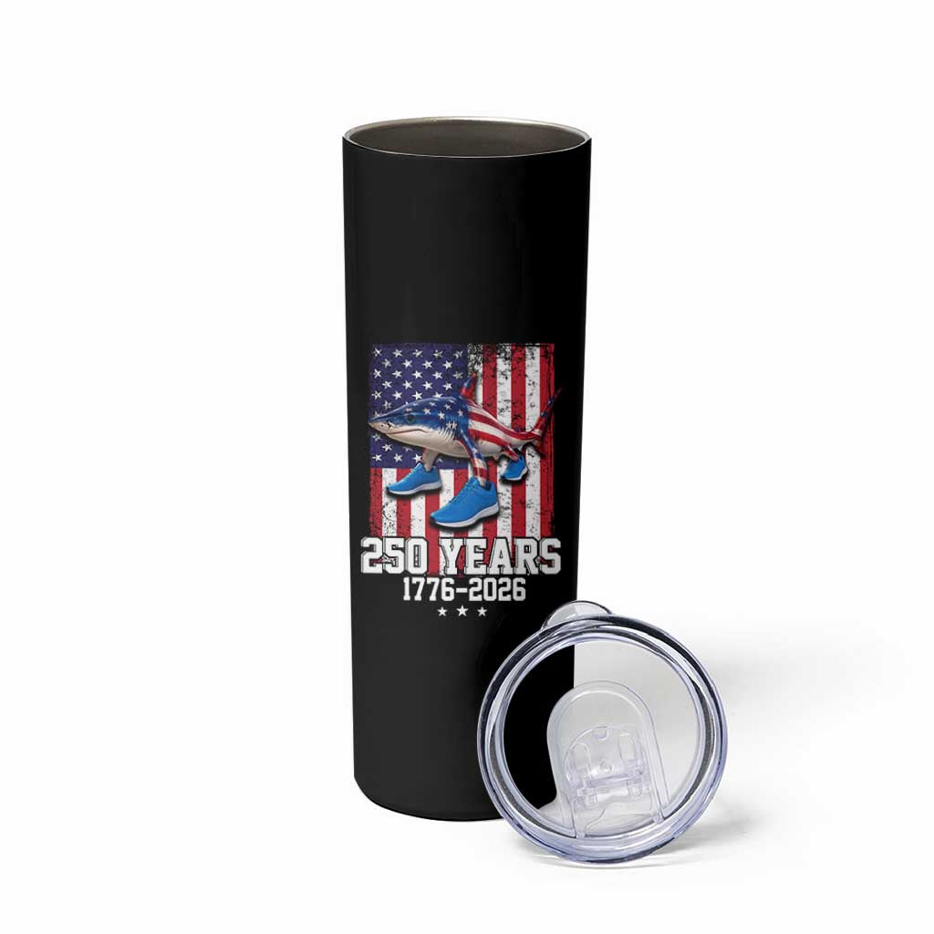 250th America Anniversary Skinny Tumbler Tralalero Tralala Italian Brainrot 4th of July Meme