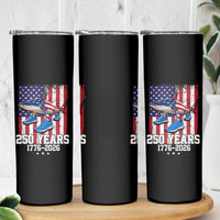 250th America Anniversary Skinny Tumbler Tralalero Tralala Italian Brainrot 4th of July Meme