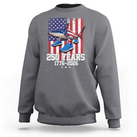 250th America Anniversary Sweatshirt Tralalero Tralala Italian Brainrot 4th of July Meme