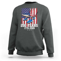 250th America Anniversary Sweatshirt Tralalero Tralala Italian Brainrot 4th of July Meme