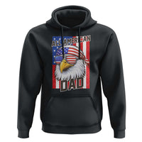 All American Dad 4th of July Hoodie Daddy Eagle USA