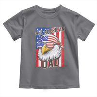 All American Dad 4th of July Toddler T Shirt Daddy Eagle USA