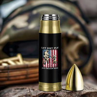 Let Dirt Fly And Freedom Ring Bullet Tumbler 4th of July Dirt Bike American Flag