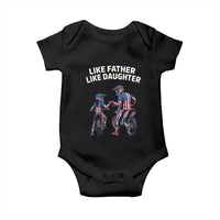 Like Father Daughter Dirt Bike Baby Onesie Cute Matching Motocross Gift Father's Day