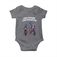 Like Father Daughter Dirt Bike Baby Onesie Cute Matching Motocross Gift Father's Day