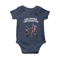 Like Father Daughter Dirt Bike Baby Onesie Cute Matching Motocross Gift Father's Day